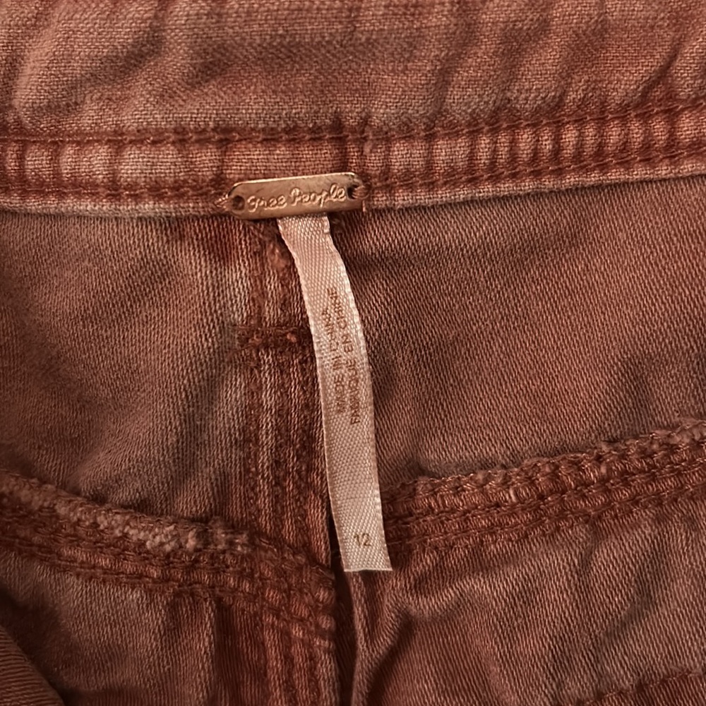 Free People|Great Expectations Shorts/Rust - Picture 6 of 6